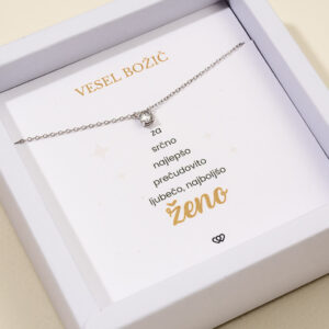Božično darilo za ženo + verižica Eva